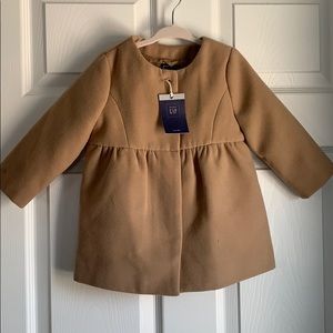 Fully lined wool coat